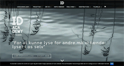 Desktop Screenshot of idacademy.dk