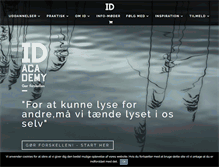 Tablet Screenshot of idacademy.dk